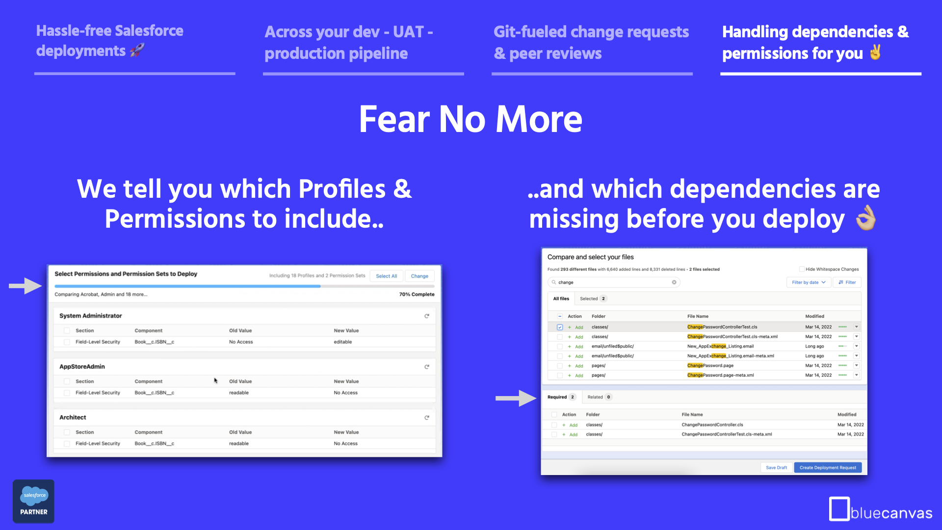 screenshot of Blue Canvas